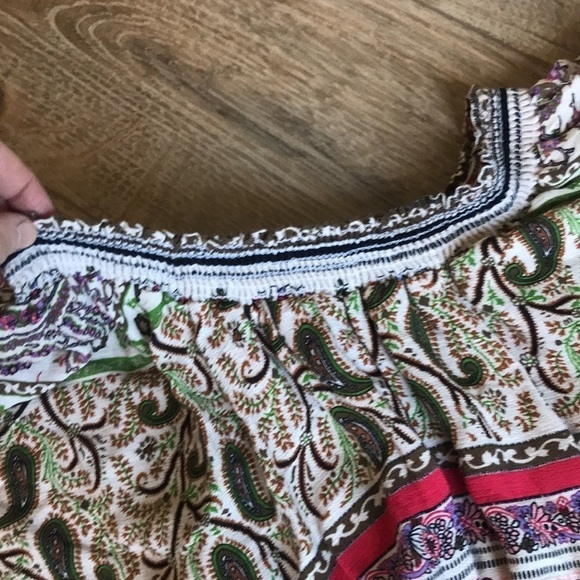 Show Me Your Mumu paisley casita sundress. Off the shoulder. Size S - Picture 4 of 7